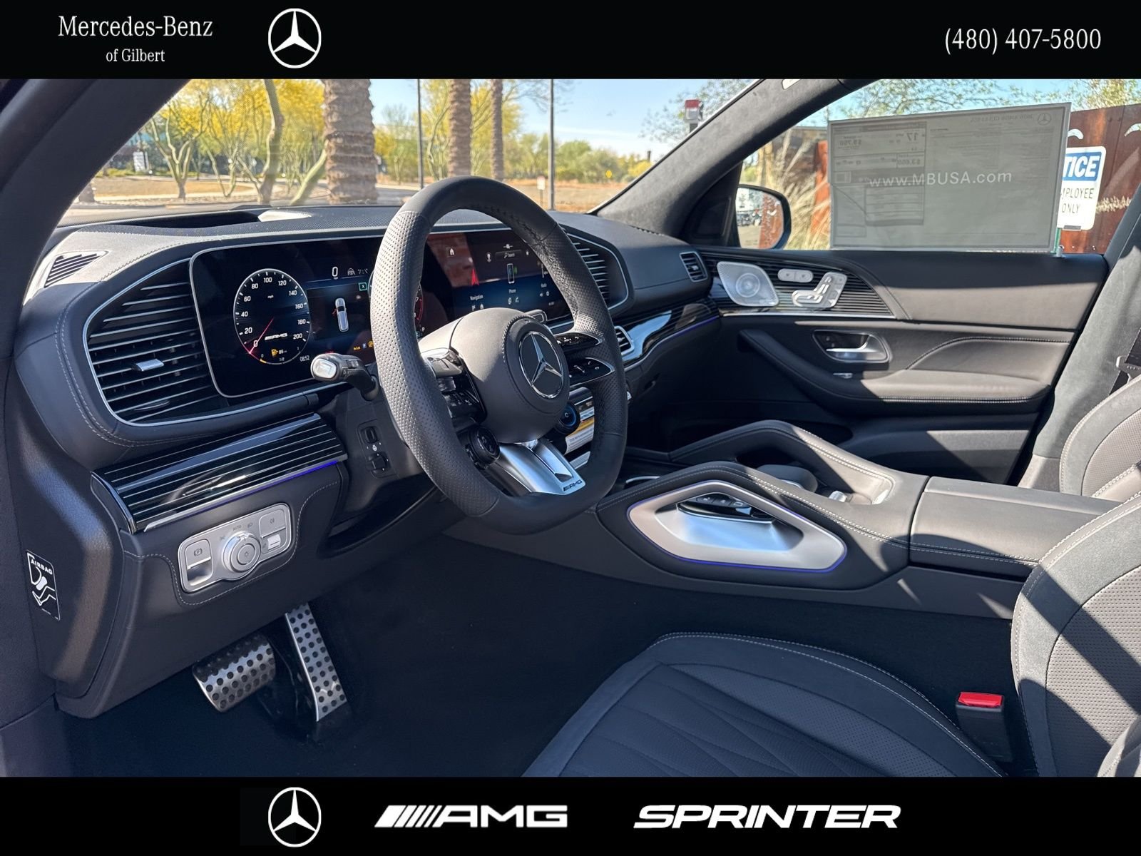 New 2026 Obsidian Black Metallic Mercedes-Benz GLS 63 AMG® image 10