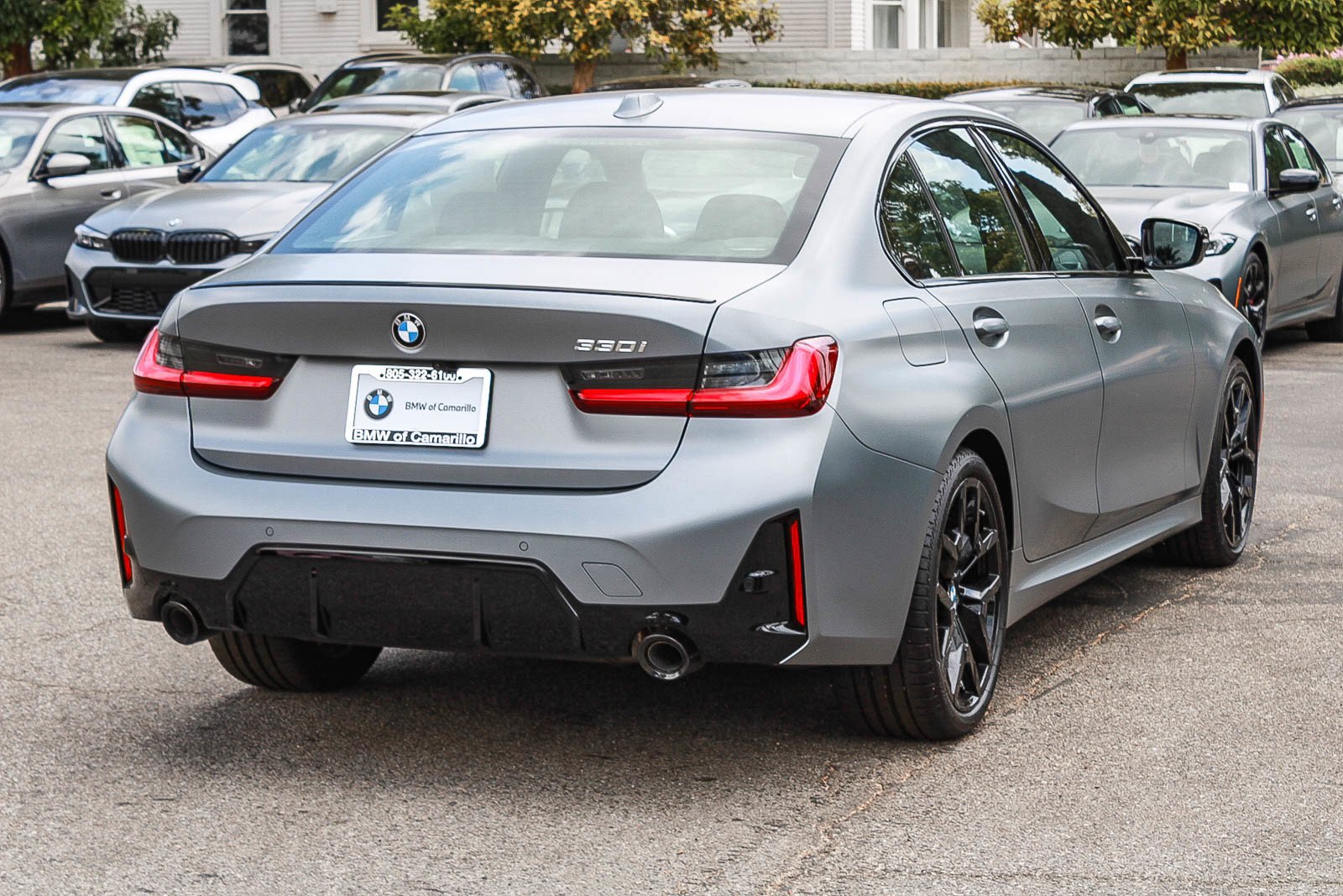 New 2026 Frozen Pure Grey Metallic BMW 330i NA image 6