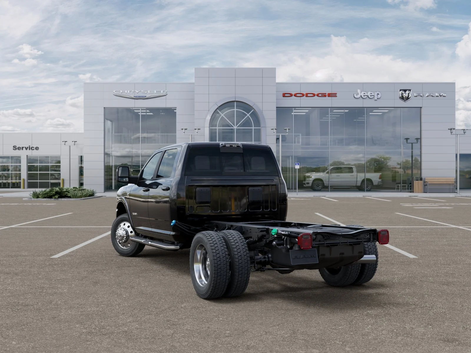 New 2026 Diamond Black Crystal Pearlcoat RAM Laramie image 57