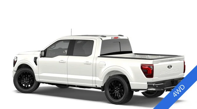New 2026 Star White Metallic Tri-Coat Ford Lariat® image 2