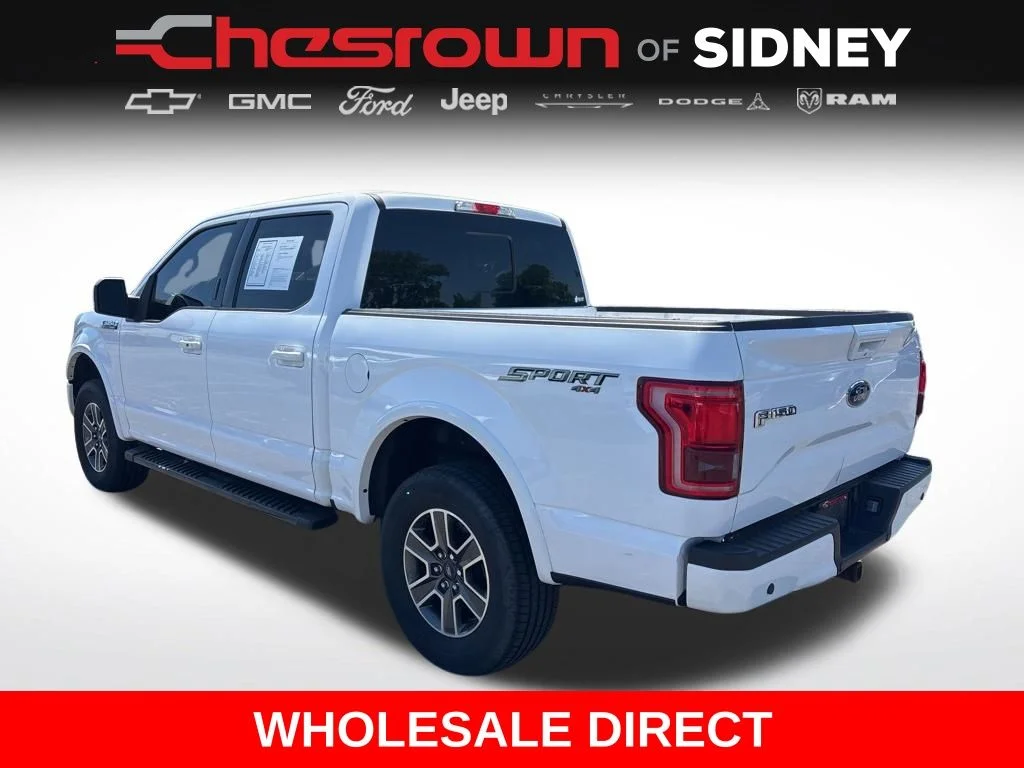 Used 2017 White Ford Lariat image 3