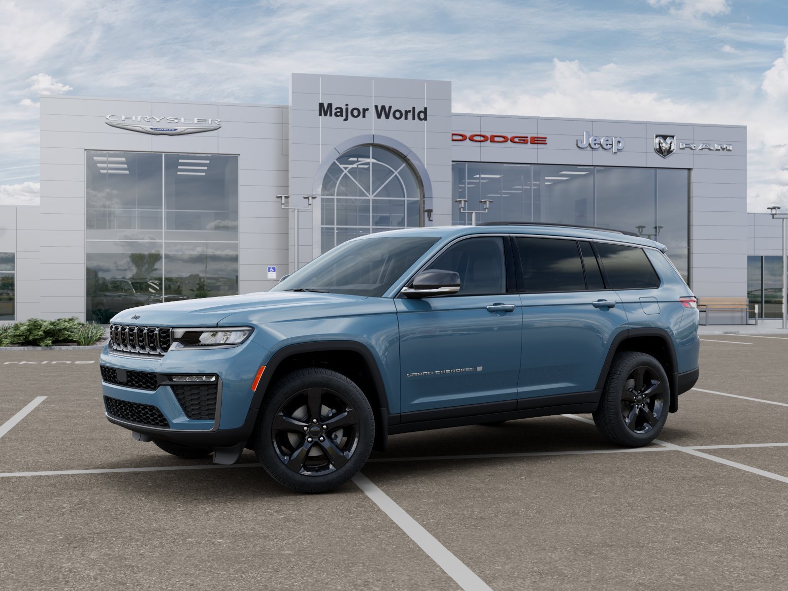 New 2026 Steel Blue Exterior Paint Jeep Limited image 2