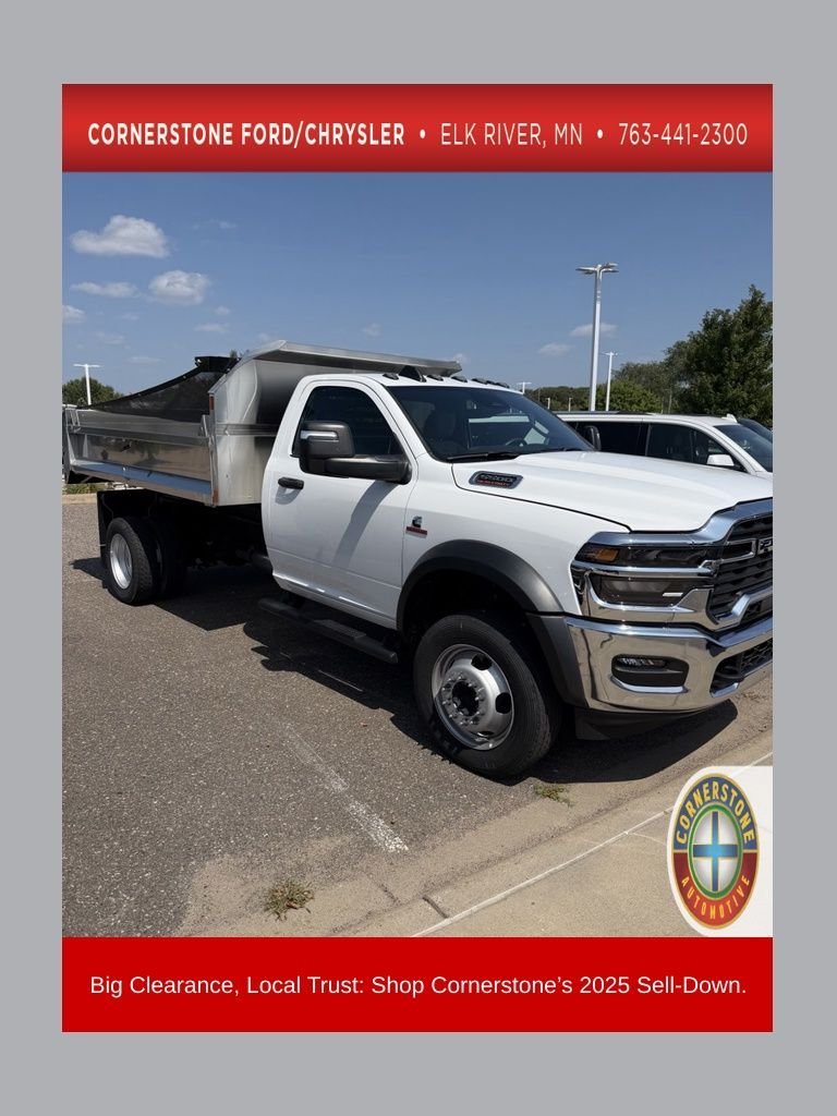 New 2025 Bright White Clearcoat RAM Tradesman image 1