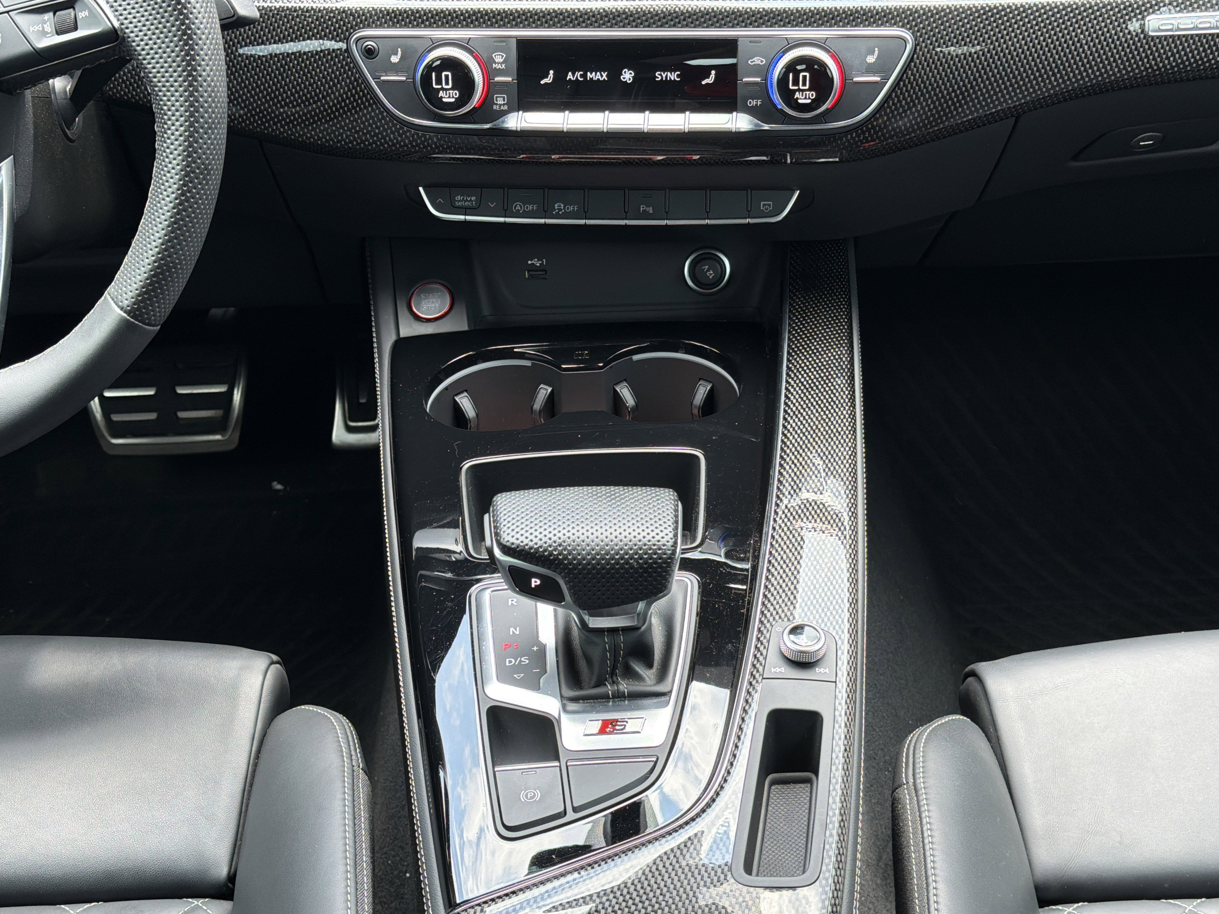 Used 2024 Progressive Red Metallic Audi Premium Plus image 5