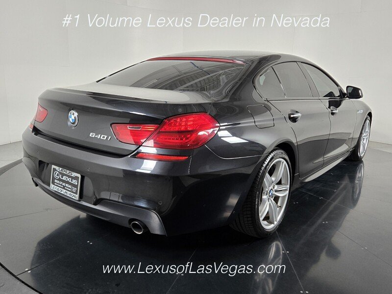 Used 2014 Black Sapphire Metallic BMW 640i Gran Coupe image 6