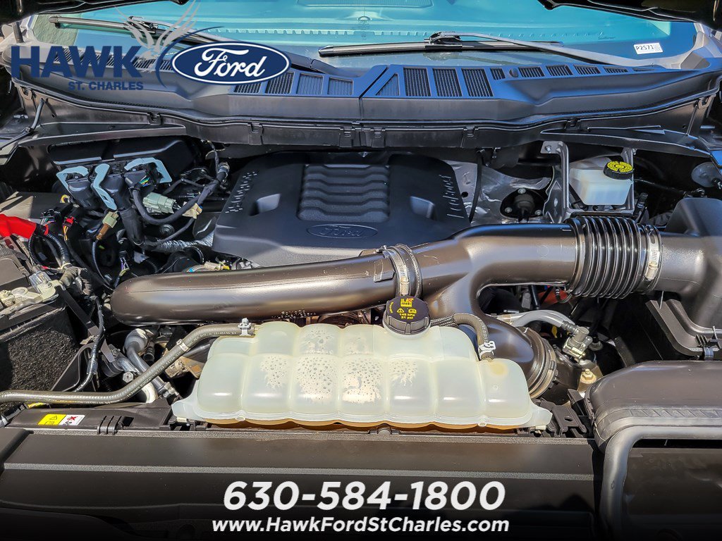 Used 2023 Antimatter Blue Metallic Ford XLT image 22