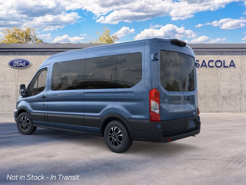 New 2026 Blue Metallic Ford Passenger Van XLT image 4