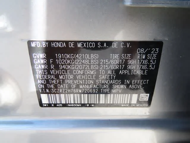 2024 Honda HR-V EX-L - Photo 27