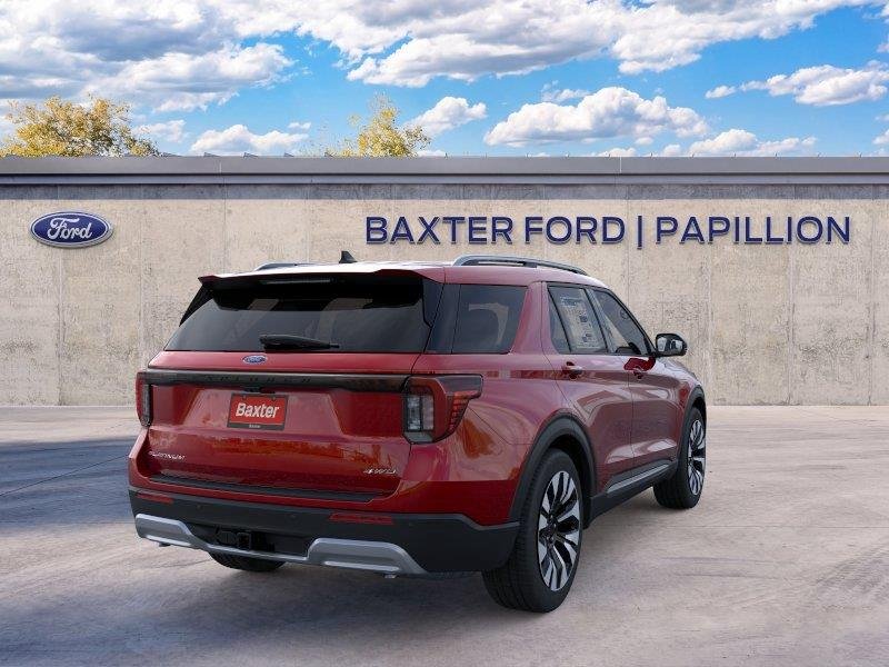 New 2026 Rapid Red Metallic Tinted Clearcoat Ford Platinum image 23