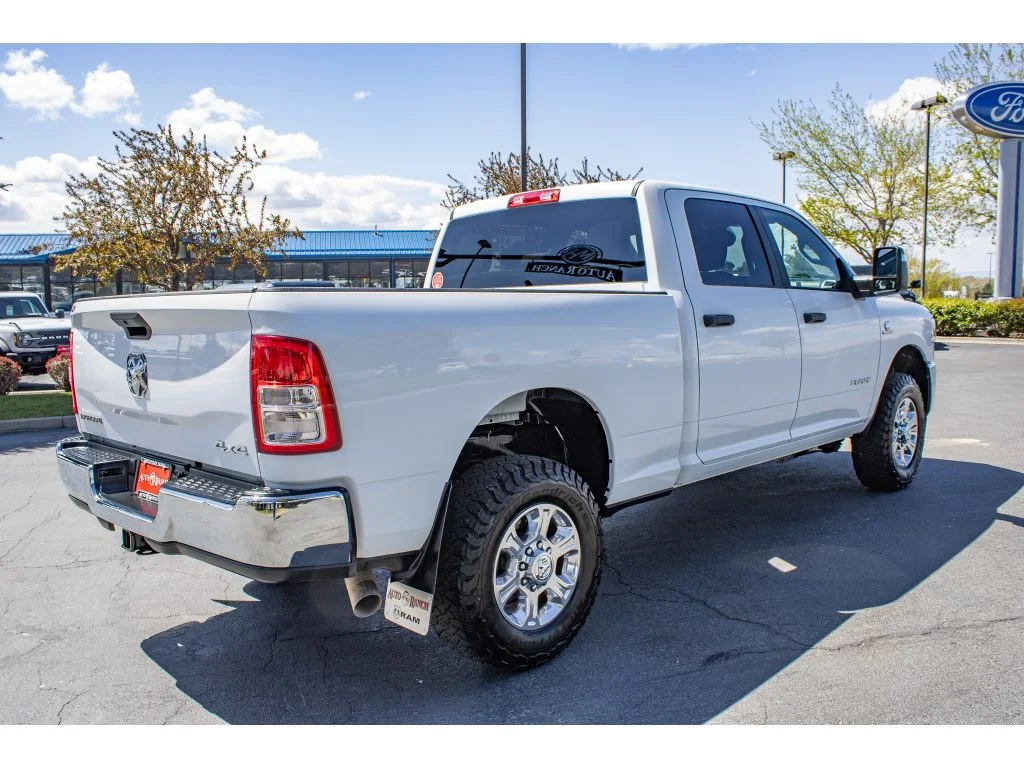 Used 2023 Bright White Clearcoat Ram Big Horn image 8