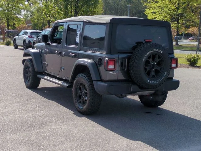 Used 2021 Gray Jeep Unlimited Willys image 5