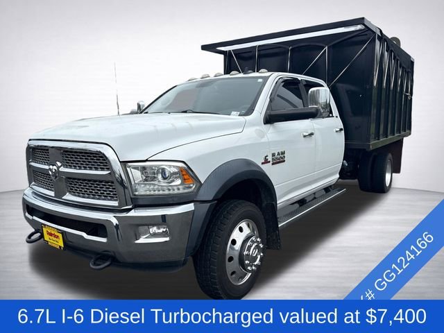 Used 2016 Bright White Clearcoat Ram Laramie image 3