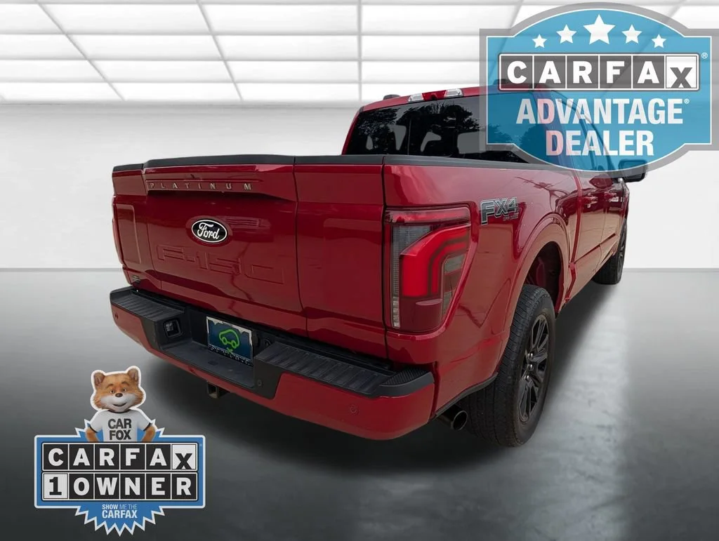 Used 2025 Red Ford Platinum image 32