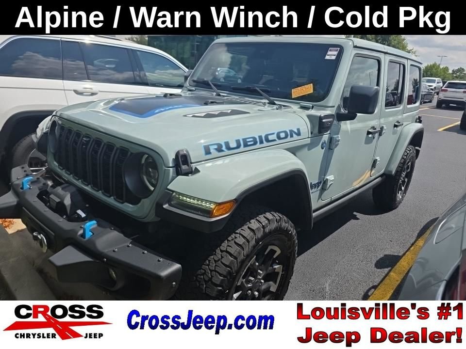 Used 2024 Earl Clearcoat Jeep Rubicon X 4xe image 1