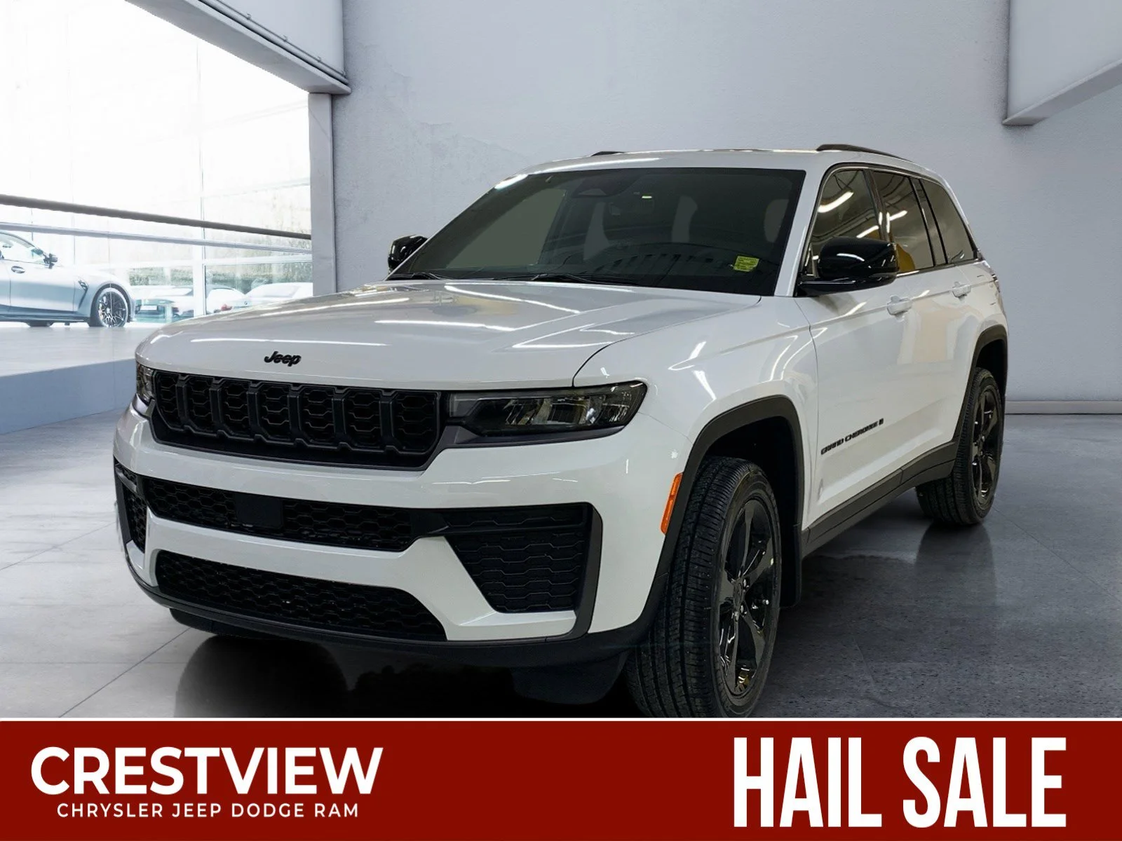 New 2026 Bright White Jeep Altitude image 1