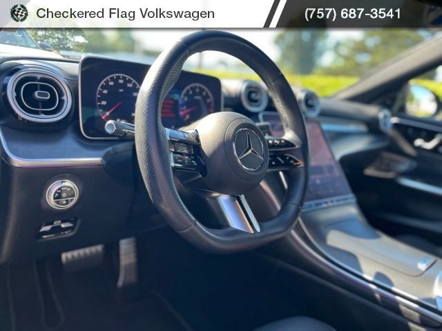Used 2024 Obsidian Black Metallic Mercedes-Benz C 300 4MATIC® image 21