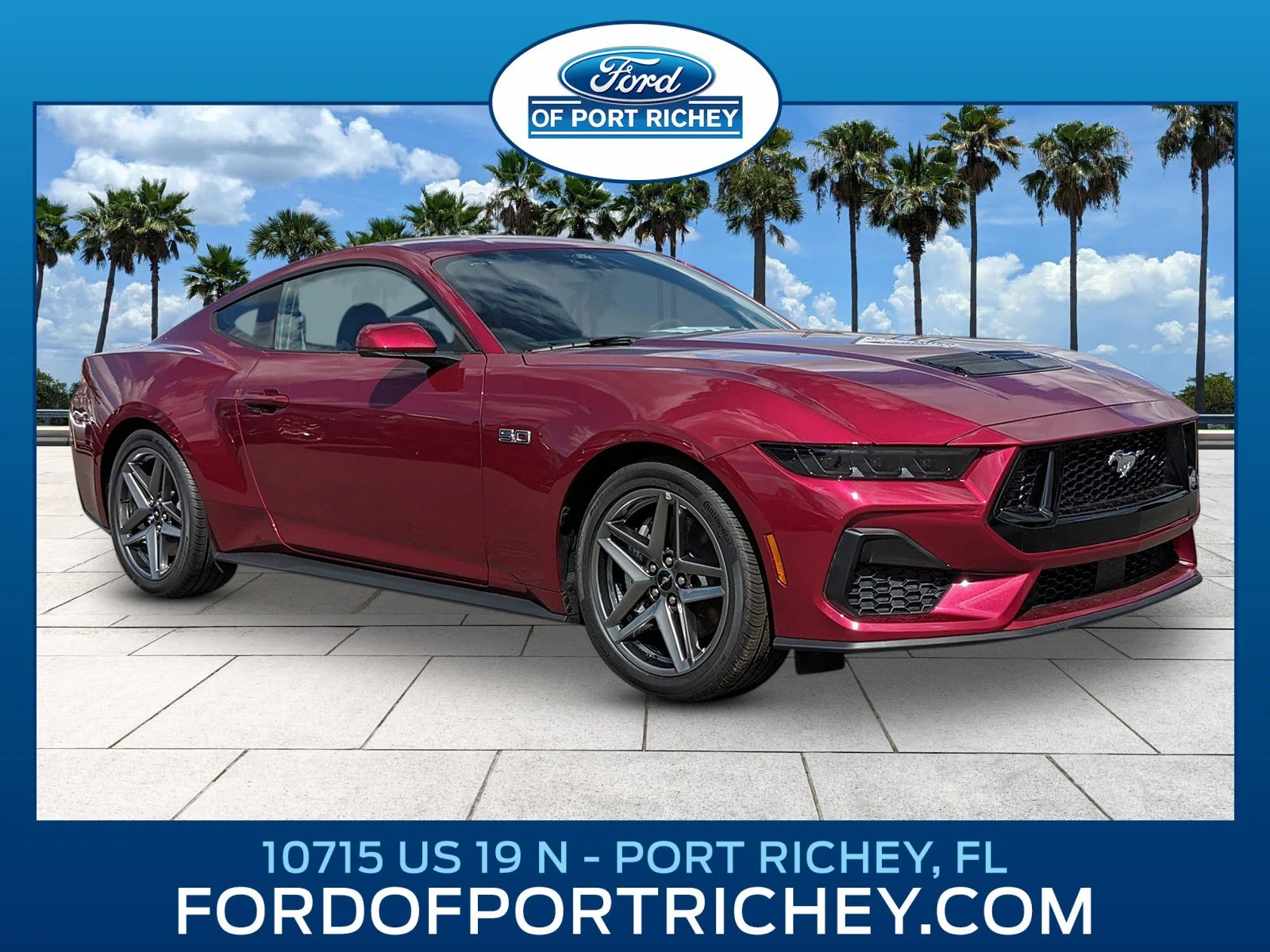New 2026 Molten Magenta Metallic Tinted Clearcoat Ford GT Premium Fastback image 1