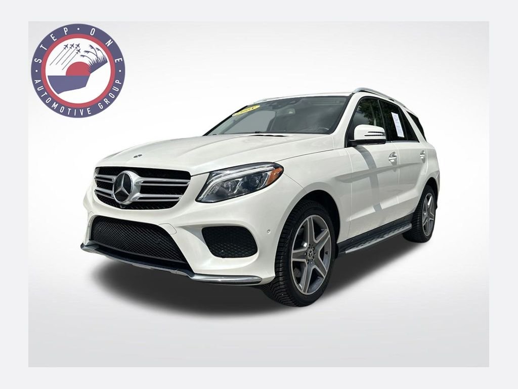 Used 2018 White Mercedes-Benz GLE 350 image 1