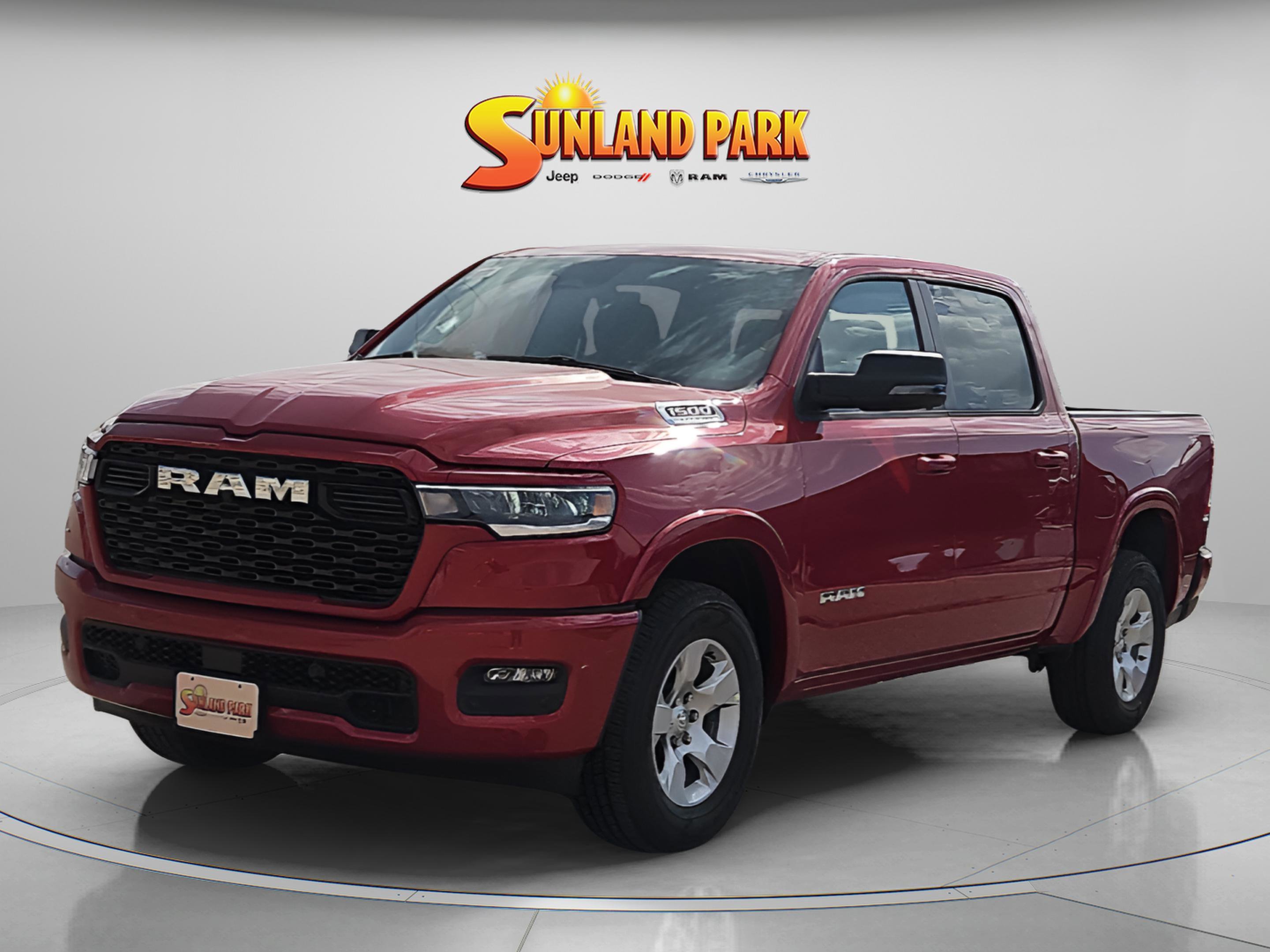 New 2026 Molten Red Pearl-Coat Exterior Paint RAM Lone Star image 3