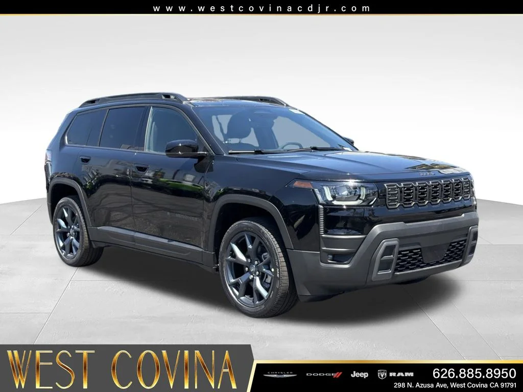 New 2026 Diamond Black Crystal Pearlcoat Jeep  image 5