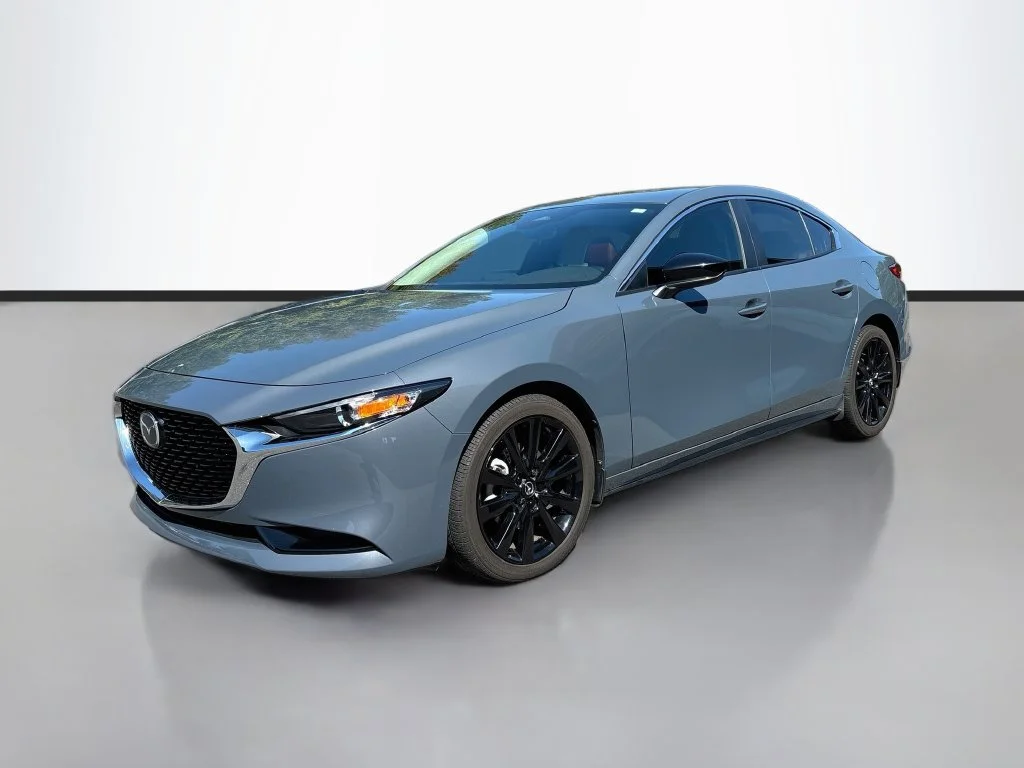 Certified Used 2025 Gray Metallic Mazda 2.5 S Carbon Edition image 3