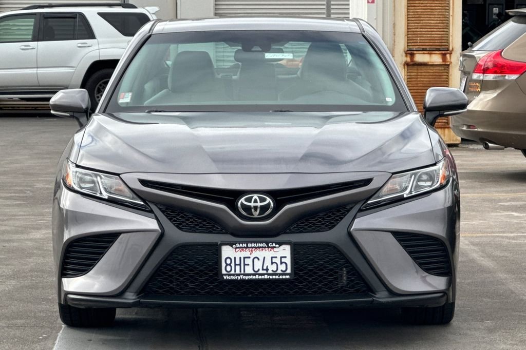 Certified Used 2018 Gray Toyota SE image 9
