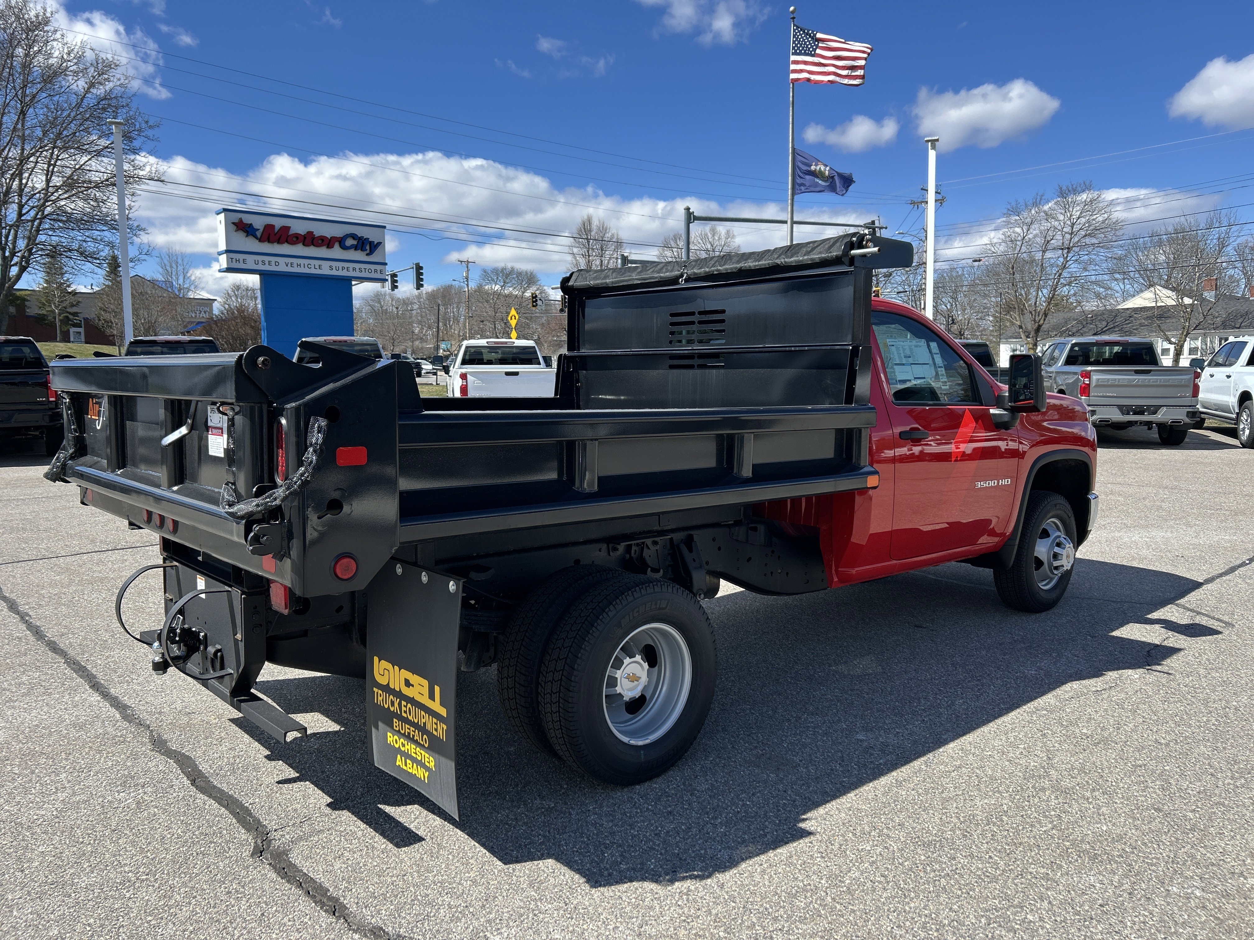 New 2026 Red Hot Chevrolet Work Truck image 2