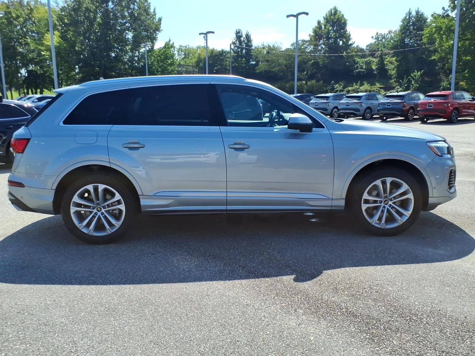 Certified Used 2025 Satellite Silver Metallic Audi Premium Plus image 7