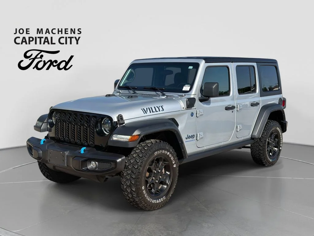 Used 2023 Silver Jeep Willys 4xe image 9