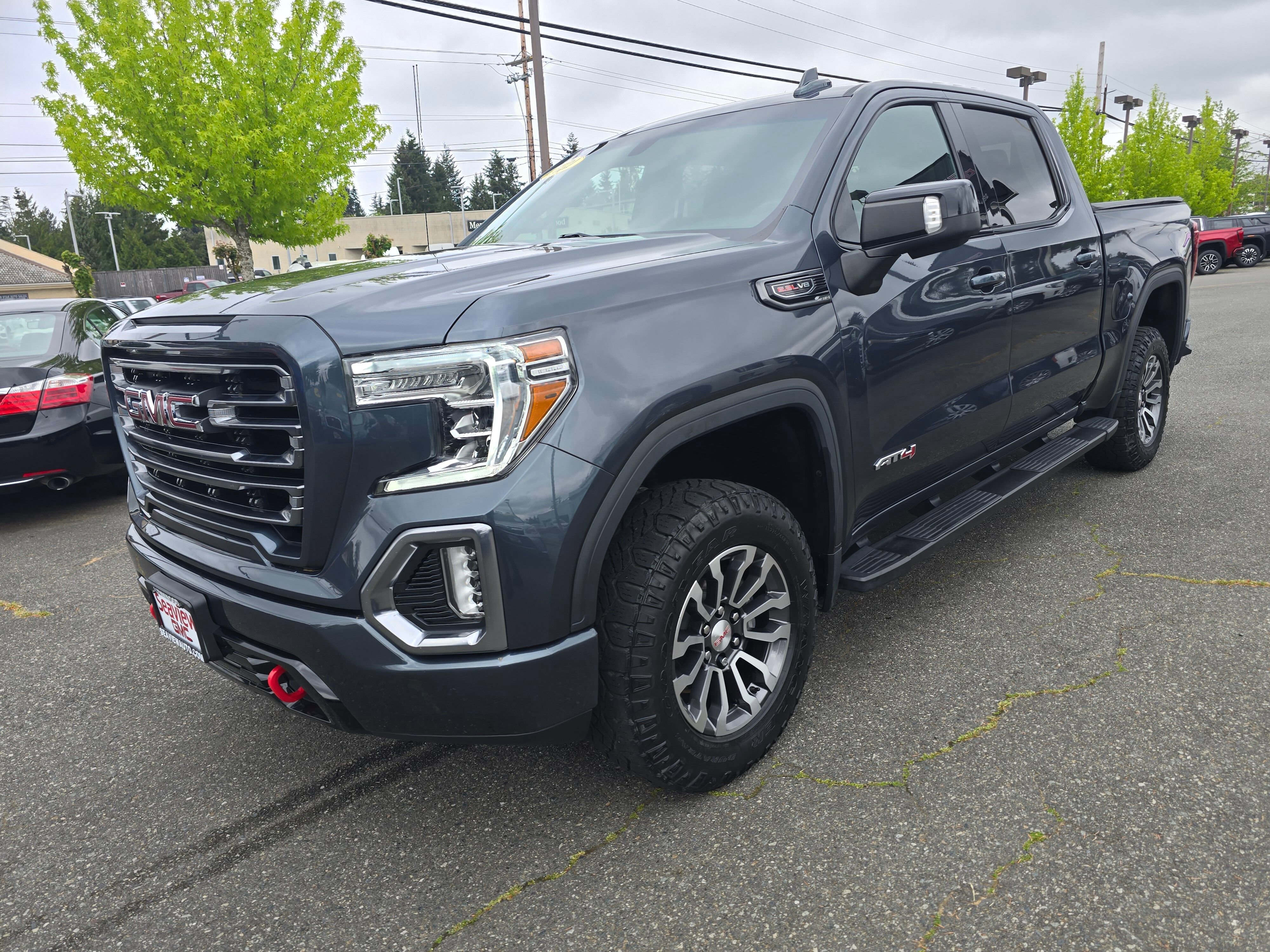 Used 2021 Dark Sky Metallic GMC AT4 image 7