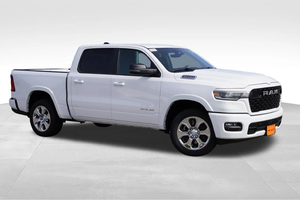 New 2026 Bright White Clear-Coat Exterior Paint RAM Big Horn image 2