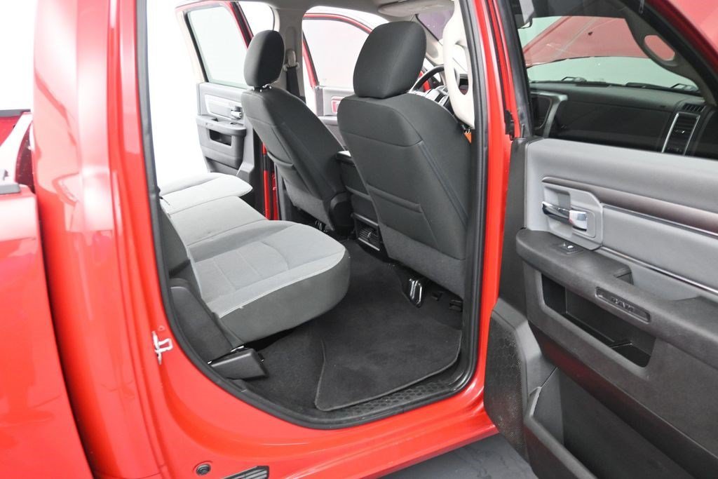 Used 2021 Flame Red Clearcoat Ram SLT image 9