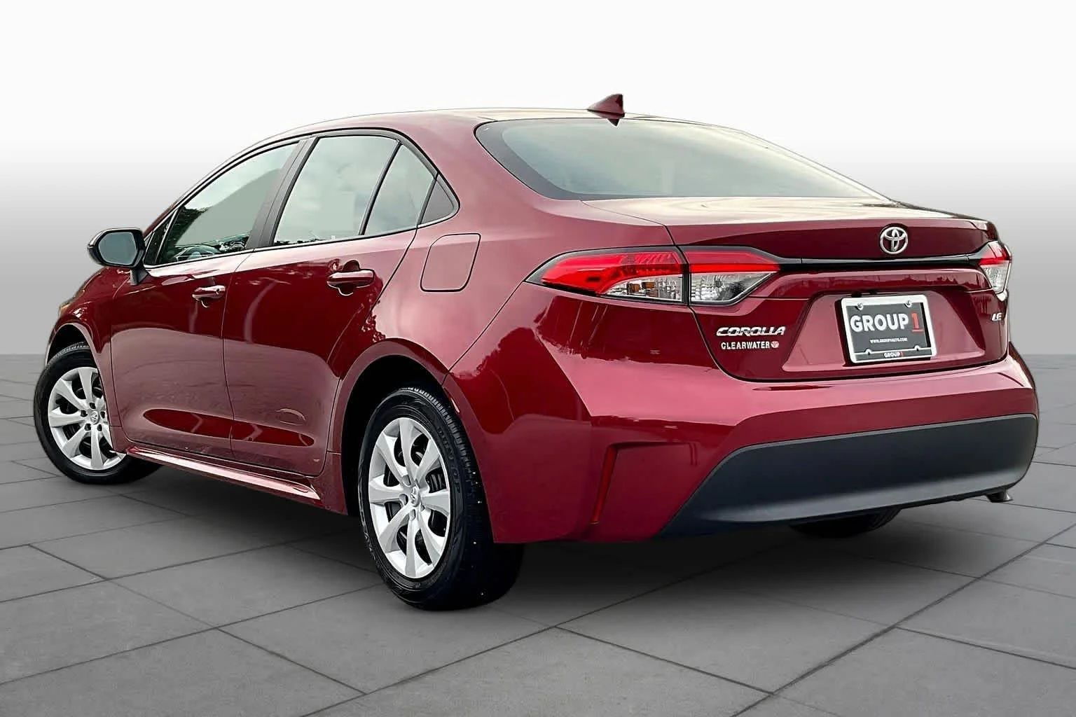 Used 2024 Ruby Flare Pearl Toyota LE image 12