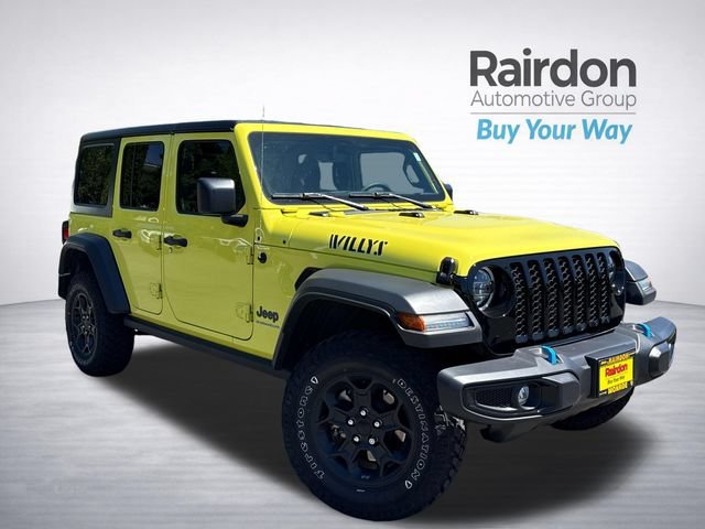 Used 2023 High Velocity Clearcoat Jeep Willys 4xe image 1