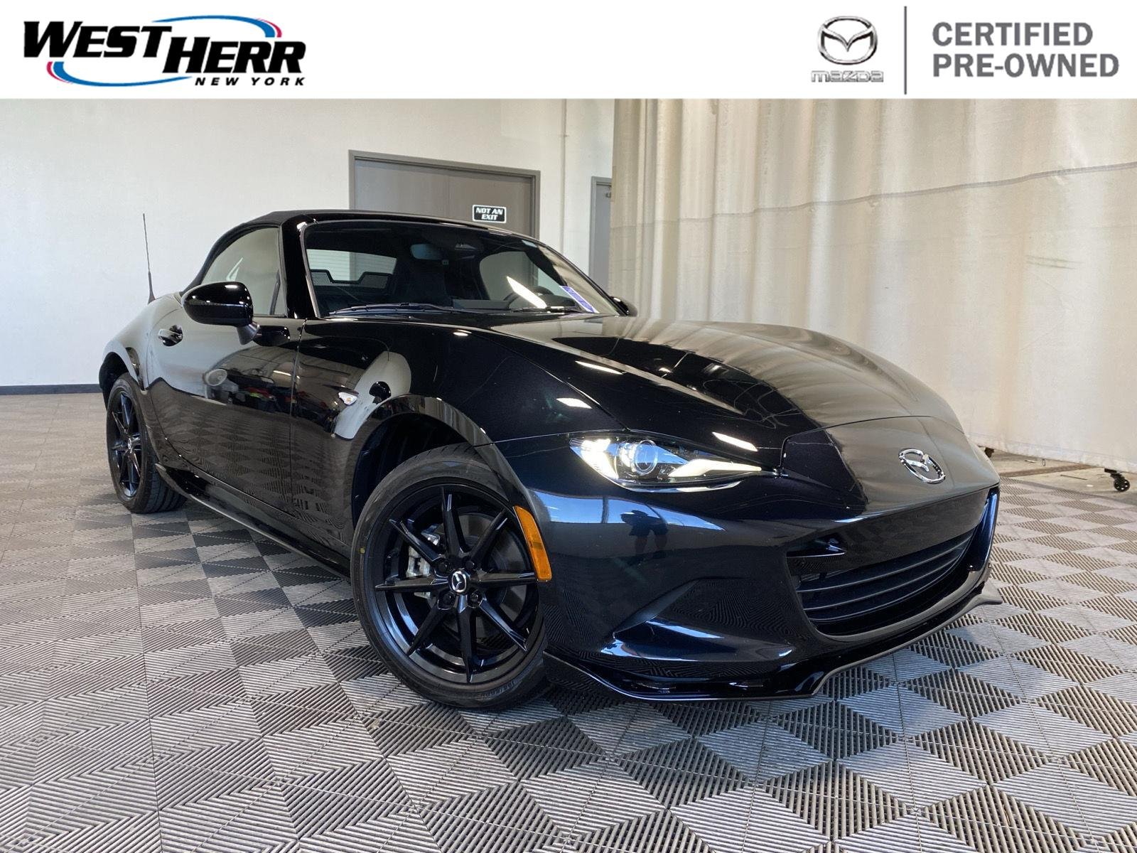 Certified Used 2025 Jet Black Mica Mazda Sport image 1