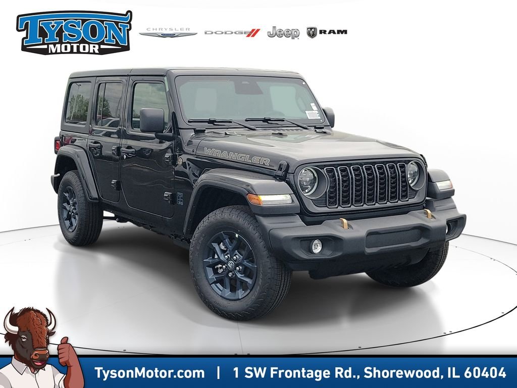 New 2026 Black Clearcoat Jeep 85th Anniversary Edition image 1