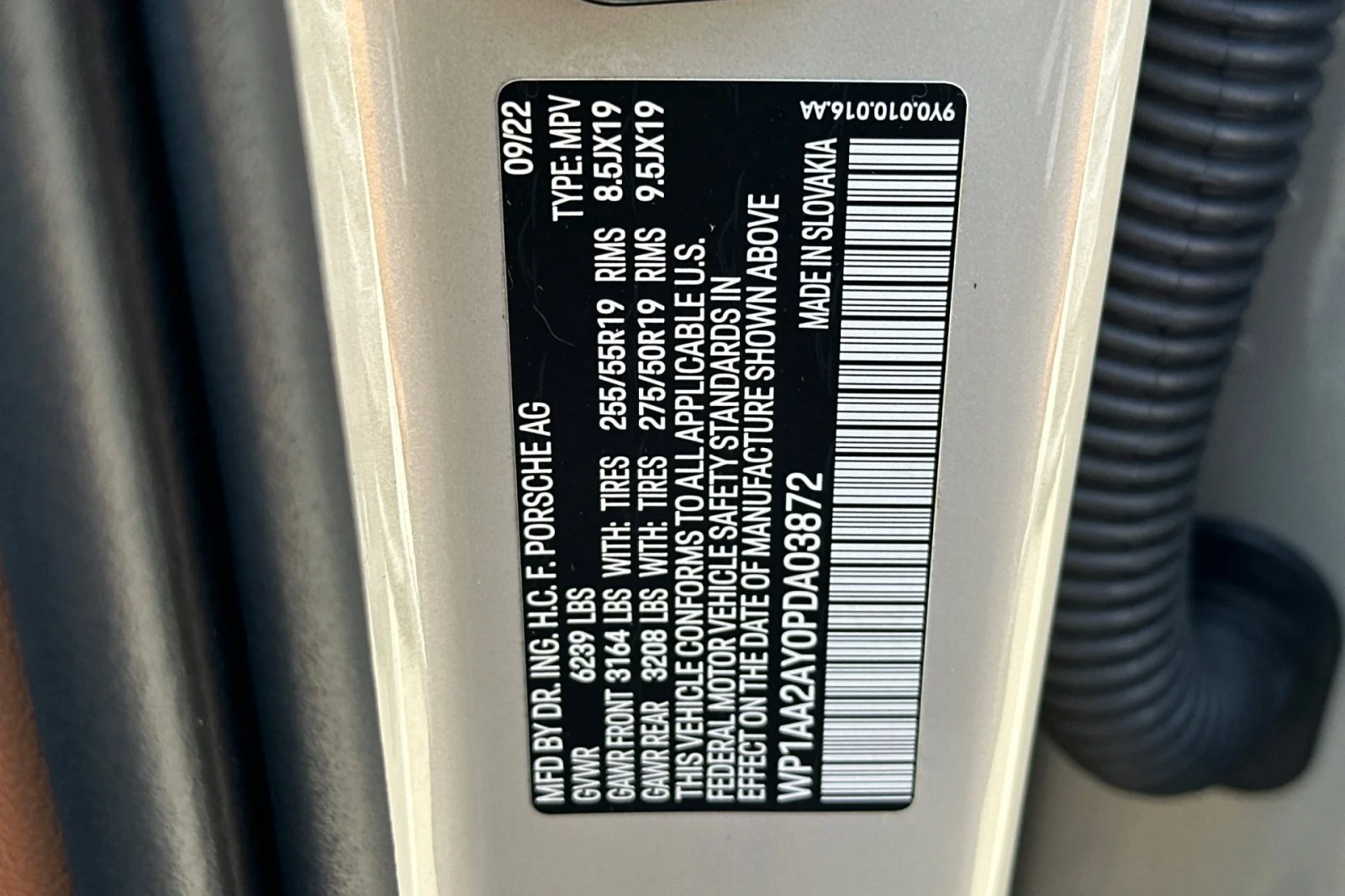 Certified Used 2023 Cashmere Beige Metallic Porsche AWD image 29