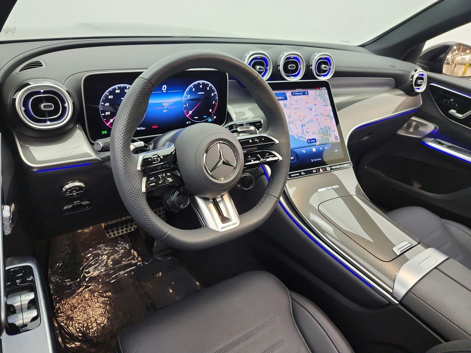 Certified Used 2025 Graphite Grey Metallic Mercedes-Benz AMG® GLC 43 4MATIC Coupe image 14