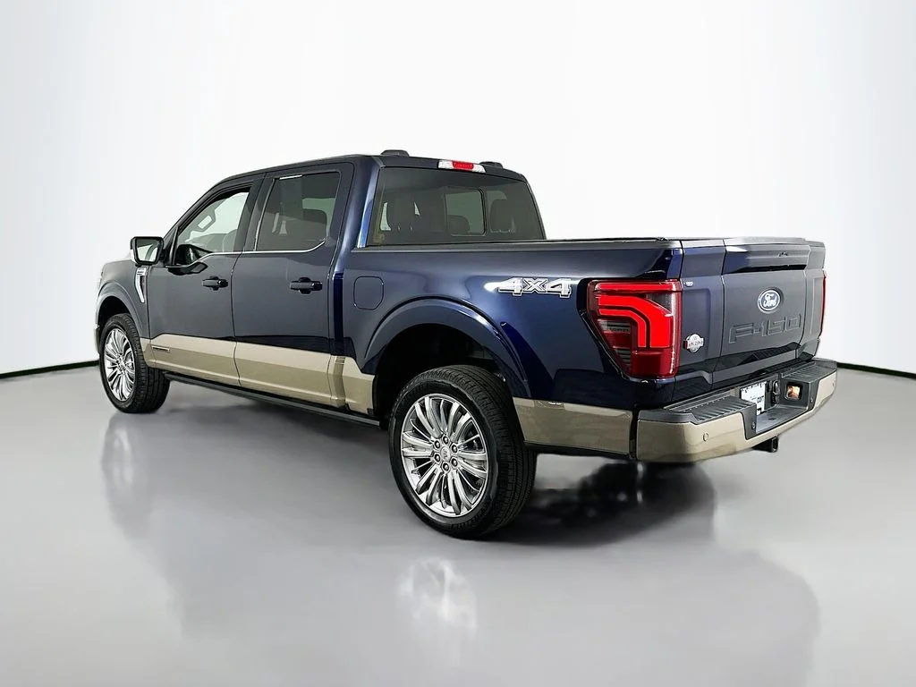 Used 2025 Blue Metallic Ford King Ranch image 6