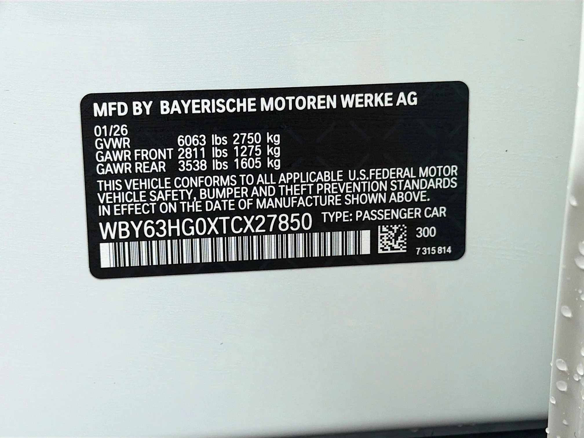 New 2026 Alpine White BMW eDrive40 image 43