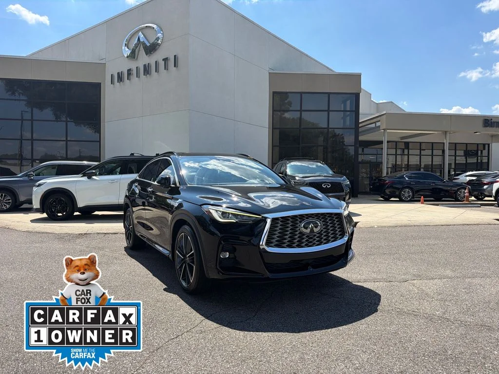 Certified Used 2023 Black Obsidian INFINITI LUXE image 1