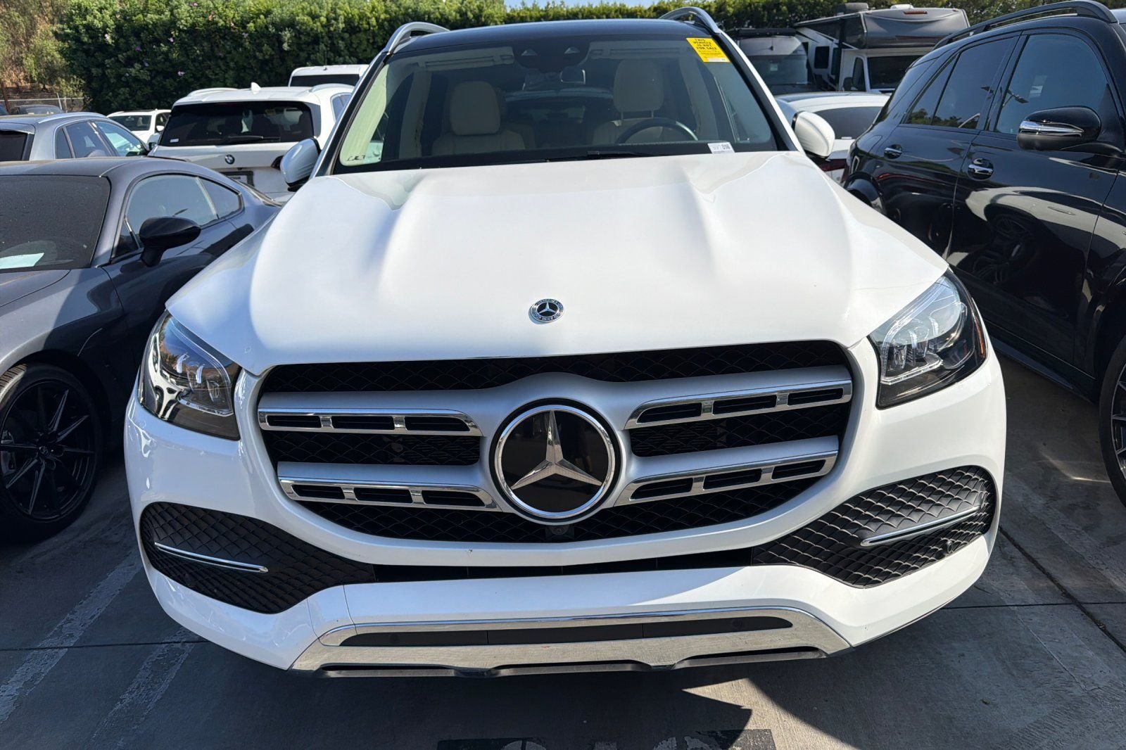 Certified Used 2023 White Mercedes-Benz GLS 450 image 3
