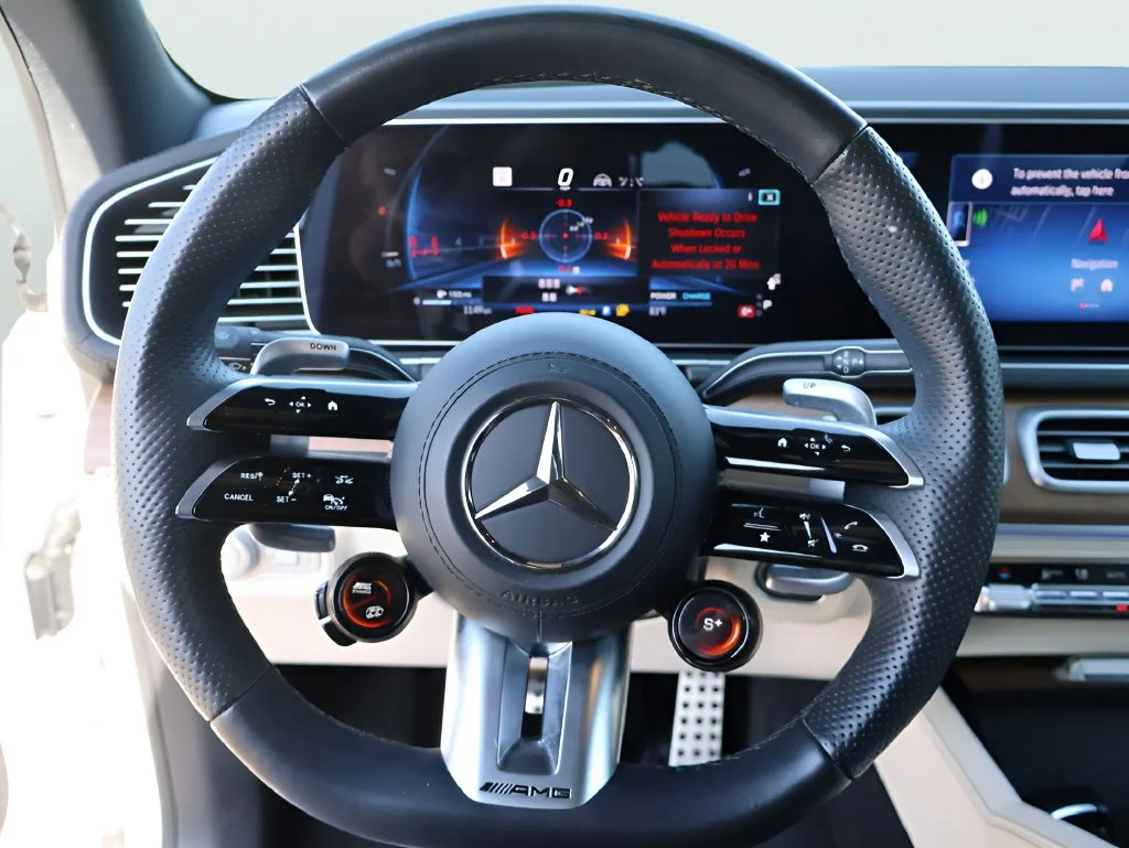 Used 2024 MANUFAKTUR Diamond White Metallic Mercedes-Benz GLE 53 AMG® image 33