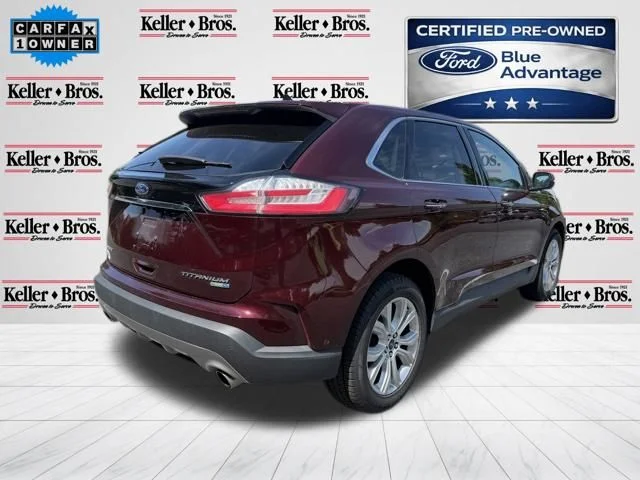 Used 2020 Red Ford Titanium image 7