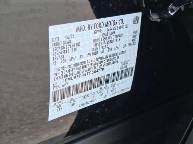 New 2026 Agate Black Metallic Ford Active image 27