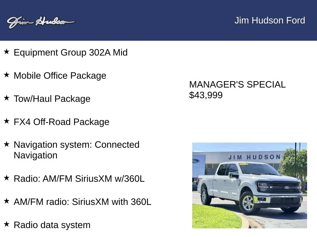 Used 2024 White Ford XLT image 12
