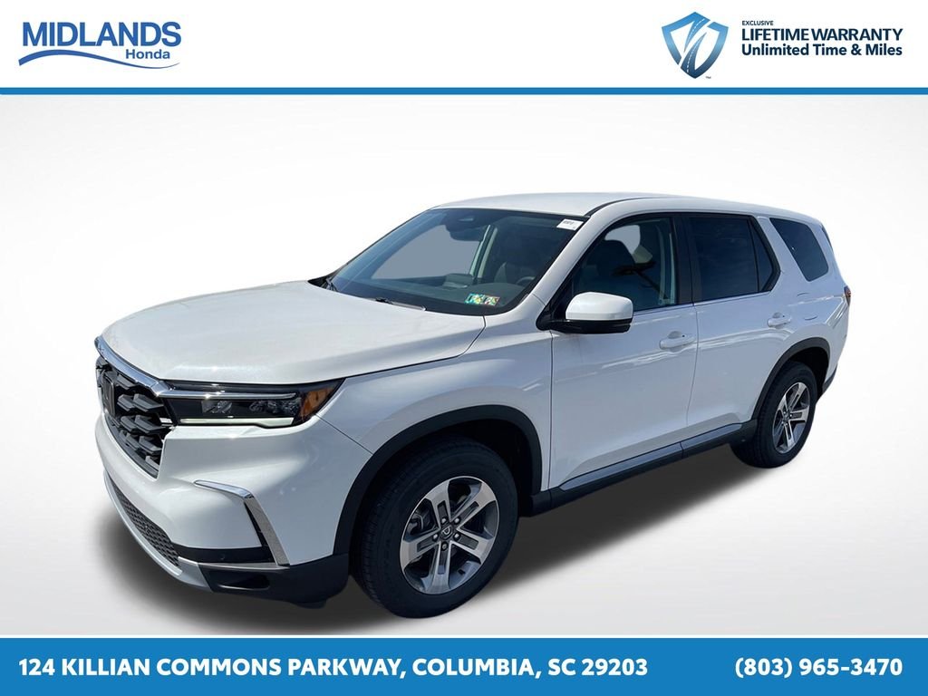 New 2025 Honda Pilot EX-L 4D Sport Utility in Columbia #SB190263