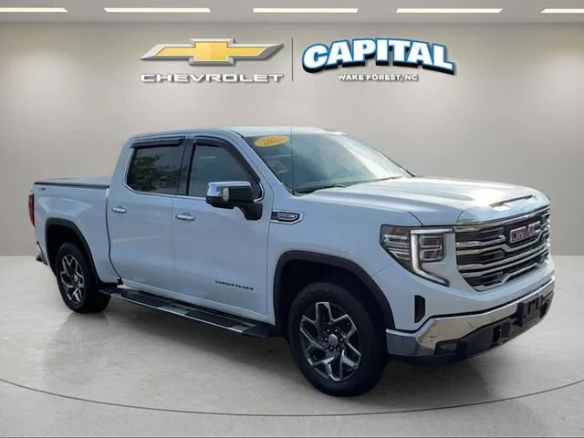 Used 2023 Summit White GMC SLT image 7