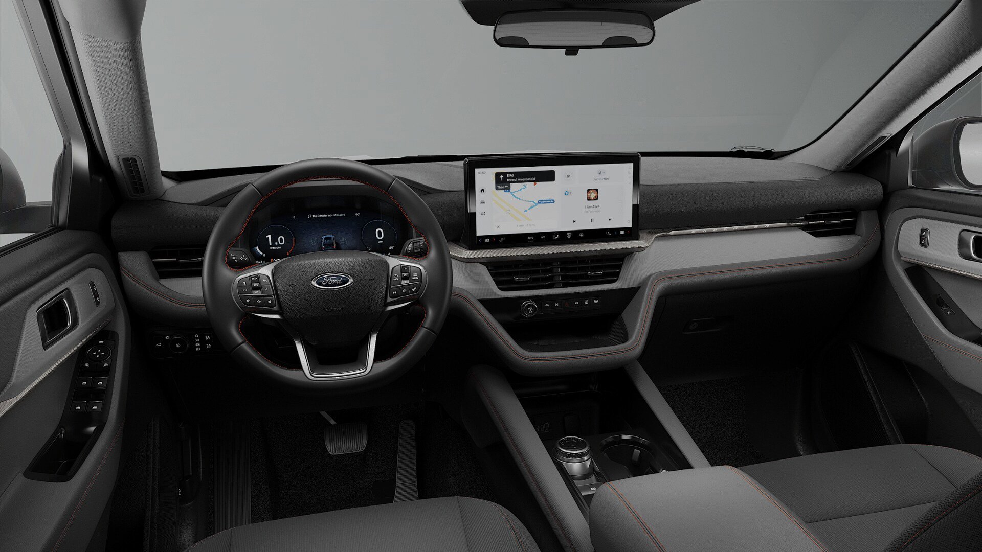 New 2026 Star White Metallic Tri-Coat Ford Active image 7