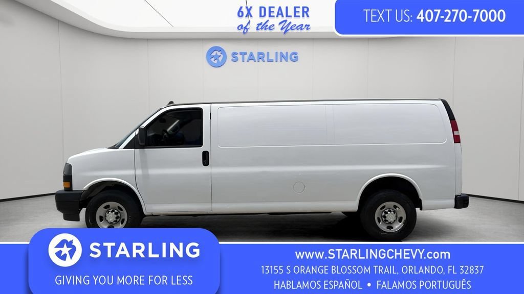 Used 2021 SUMMIT WHITE Chevrolet RWD 2500 Extended Wheelbase WT image 10